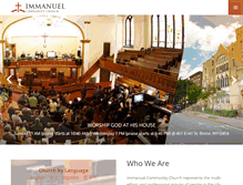 Tablet Screenshot of immanueli.org